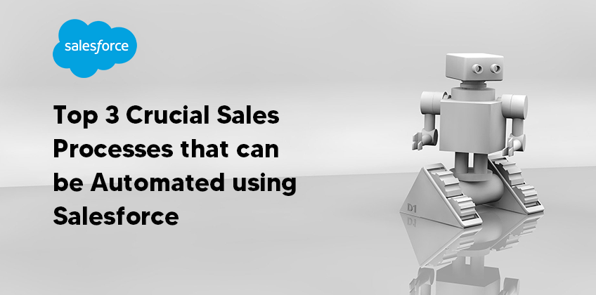 Top 3 Crucial Sales Processes that can be Automated using Salesforce