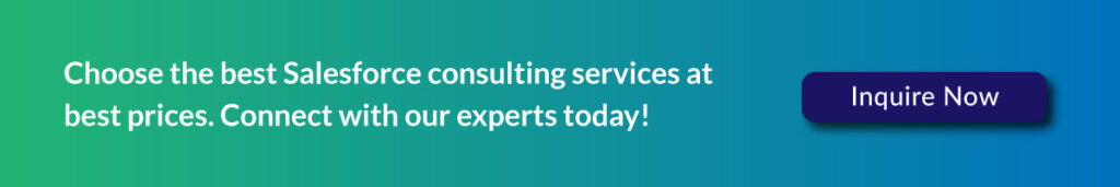 Salesforce consulting services